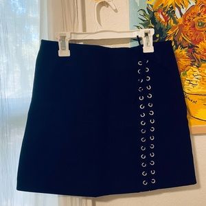 ROMWE Suede Pencil Skirt